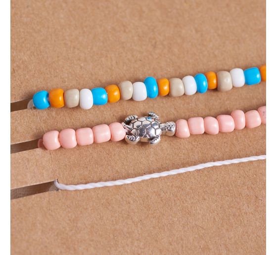 Micro macramé cord, waxed