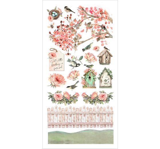 Paper Cut-Outs "House of Roses"