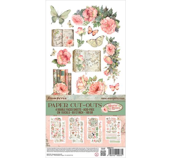 Paper Cut-Outs "House of Roses"