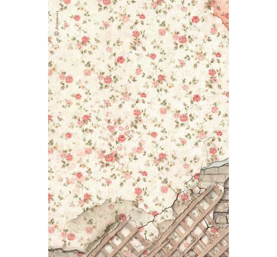 Washi podložka "Dům růží"