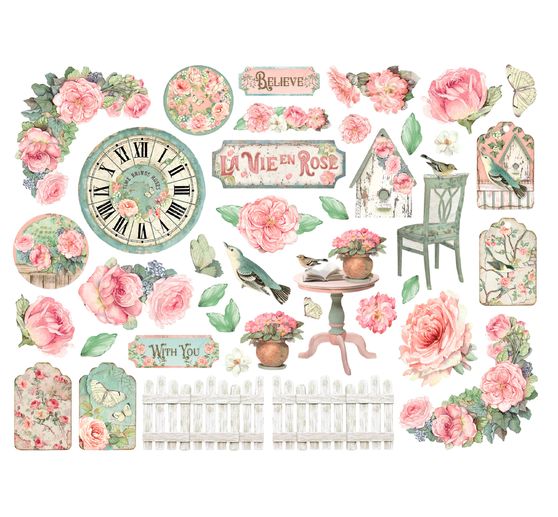 Punching motifs "House of Roses"