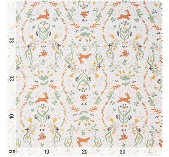 Cotton fabric "Rabbits"