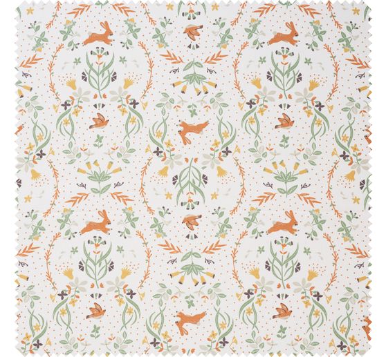 Cotton fabric "Rabbits"