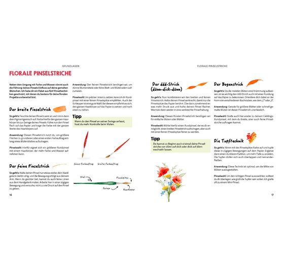 Book "Mini Watercolor – Blumen"