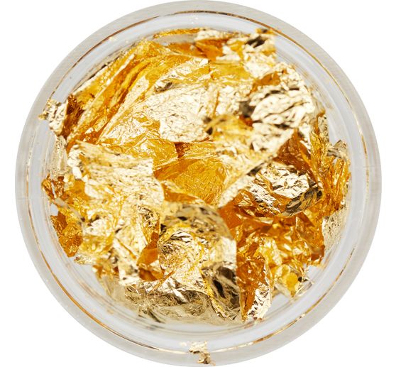 Gold silver particle mix, 9 jars