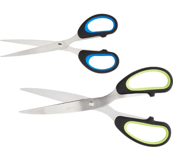 VBS Scissors "Soft-Grip", set of 2