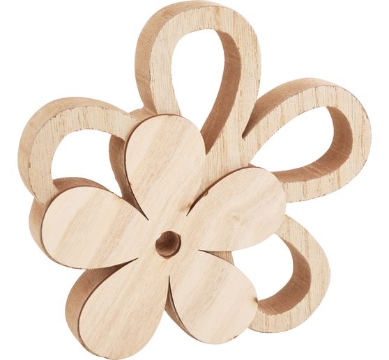VBS Wooden flower "Duo"
