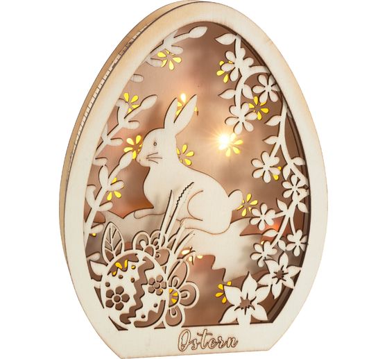 Ozdoba VBS vajíčko s LED diodou