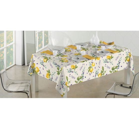 Motif fabric linen lookc "Citrus"