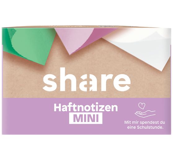 share Sticky Notepad mini, 6x100 sheets