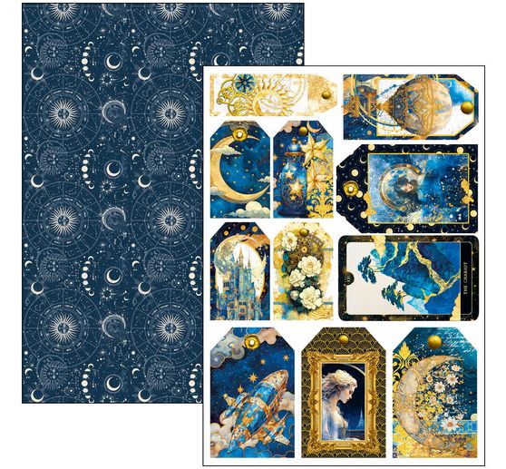 Paper set "Celestial"