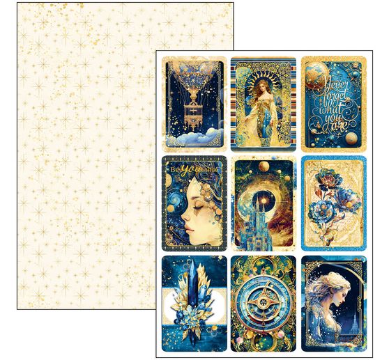 Paper set "Celestial"