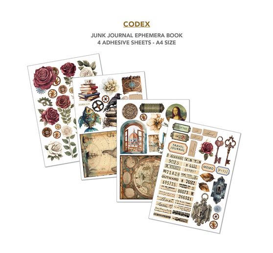 Junk Journal & Ephemera Book "Codex"