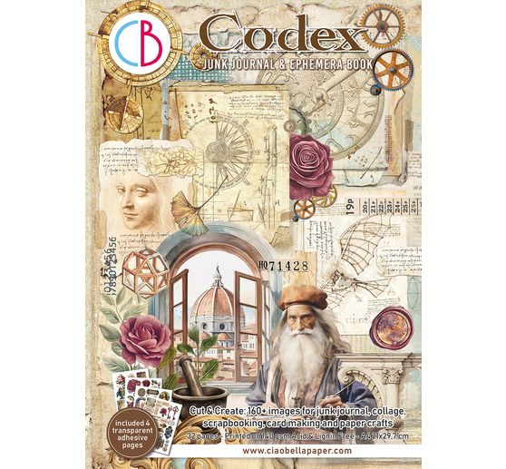 Junk Journal & Ephemera Book "Codex"