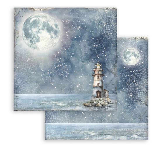 Scrapbook block "Silent Sea Backgrounds"