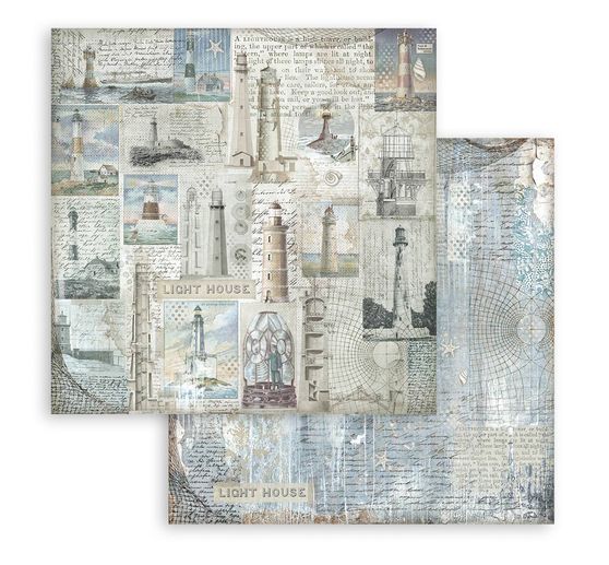 Scrapbook block "Silent Sea Backgrounds"