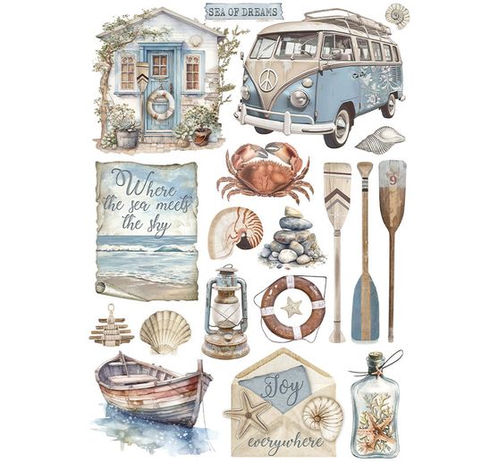 Washi Pad "Silent Sea"