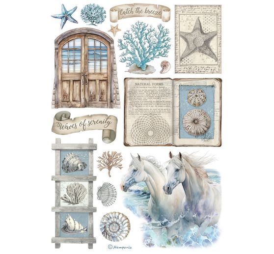 Washi Pad "Silent Sea"