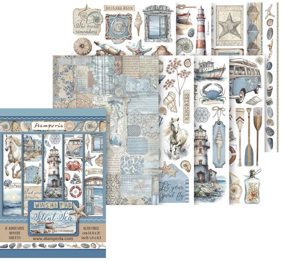 Washi Pad "Silent Sea"