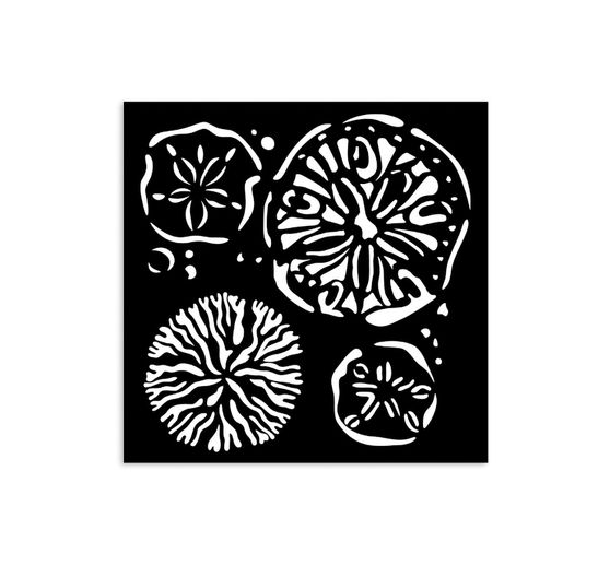 Stencil "Silent Sea - Sponges"