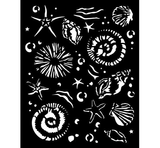 Stencil "Silent Sea - Starfish"