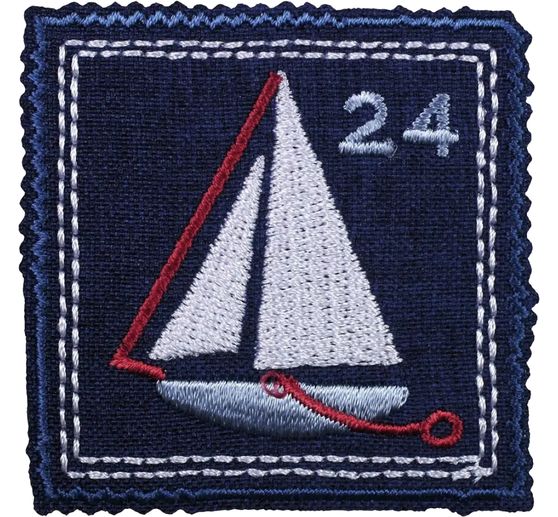 Pym Iron on application "Sailboat"