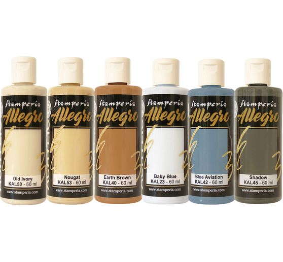 Stamperia Allegro Acrylic "Silent Sea"