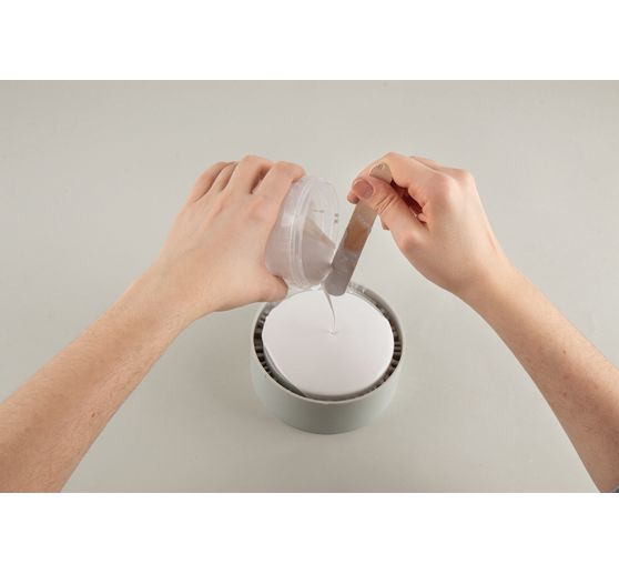 Silicone casting mould "House edge bowl"