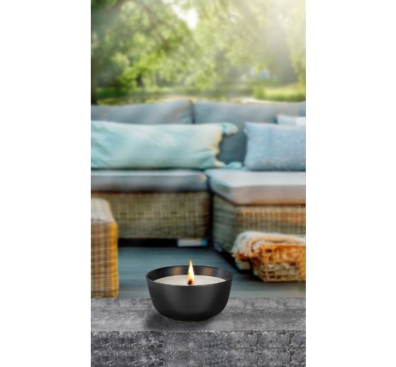 Outdoor wick with base, 3 pcs.