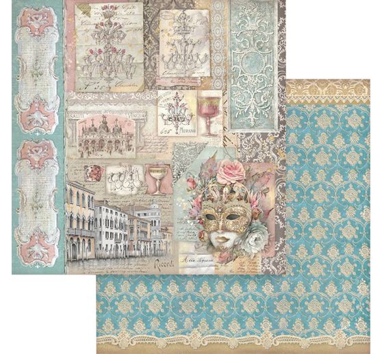 Scrapbook block "Venice"