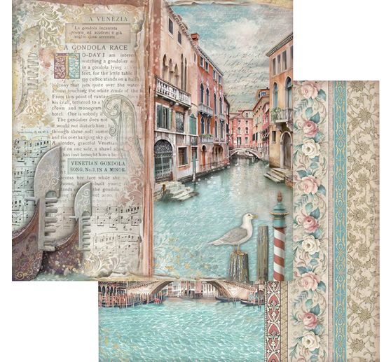 Scrapbook block "Venice"
