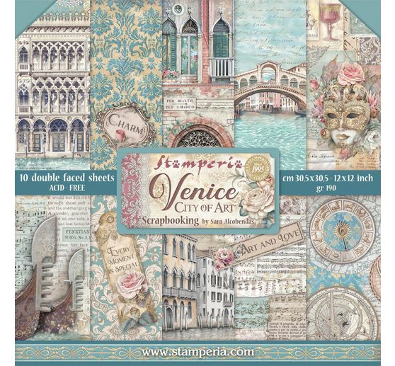 Scrapbook block "Venice"