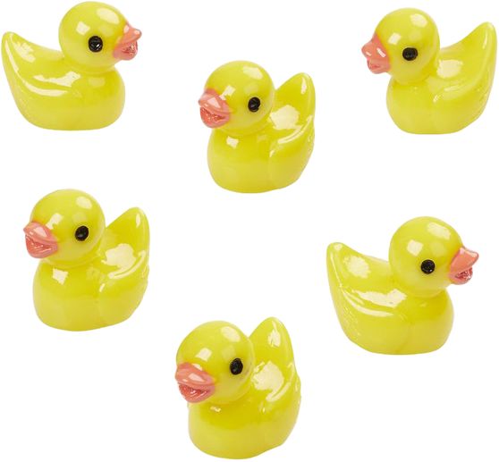 Miniature bathing ducks