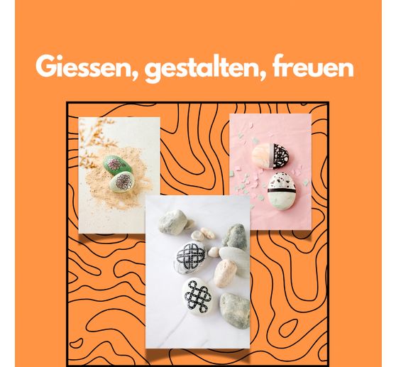 Creative set "Steine gießen"