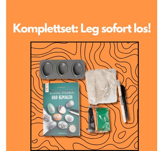 Creative set "Steine gießen"