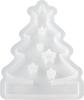 Silicone casting mould "Christmas tree" with plug-in edge