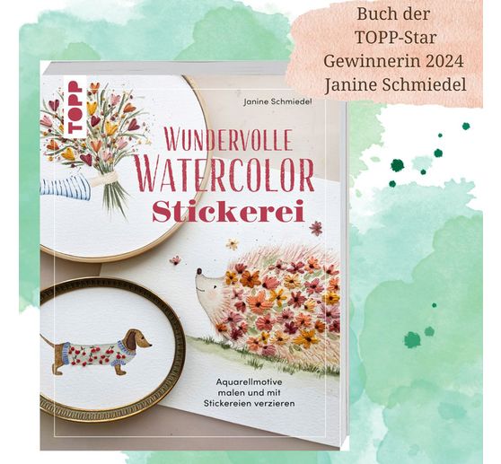 Book "Wundervolle Watercolor Stickerei"