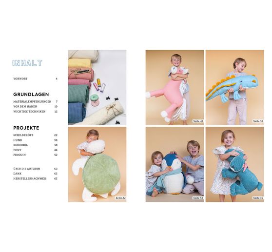 Book "Kuschelgiganten nähen"