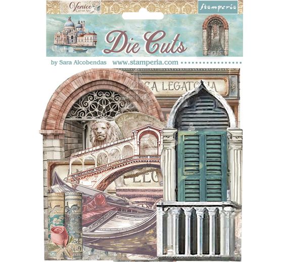 Děrovací motivy "Benátky"