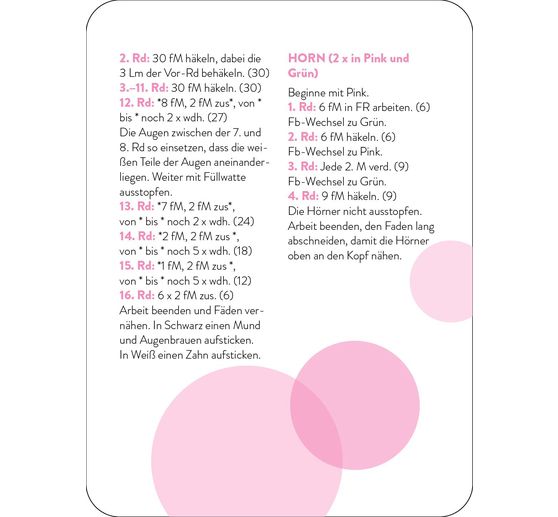 Sada karet "55 x häkeln - Mini-Amigurumi"