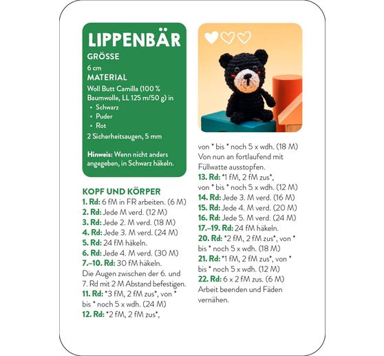 Sada karet "55 x häkeln - Mini-Amigurumi"