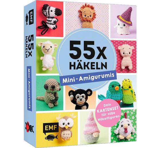 Sada karet "55 x häkeln - Mini-Amigurumi"