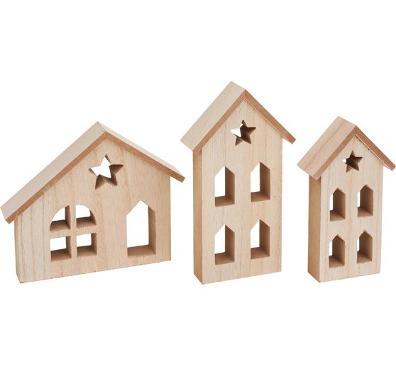 VBS Wooden silhouettes with window "Christmas"
