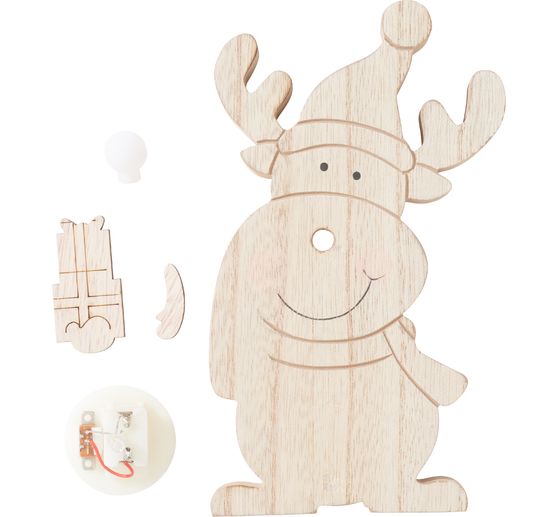 VBS Dřevěný los s LED světlem