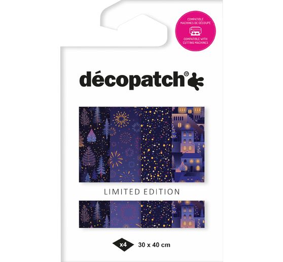 décopatch Pocket Hot-Foil Collection Mix and Patch "Štědrý den"