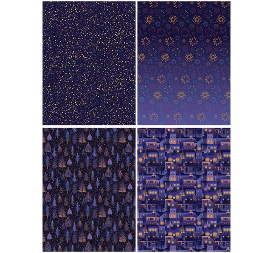 décopatch Pocket Hot-Foil Collection Mix and Patch "Štědrý den"