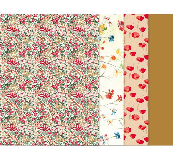 décopatch Pocket Hot-Foil Collection Mix and Patch "Květinové louky"