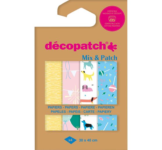 Décopatch Pocket Mix and Patch "Children's birthday party"