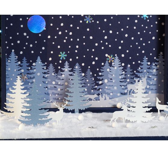 Paper set "Winter magic"