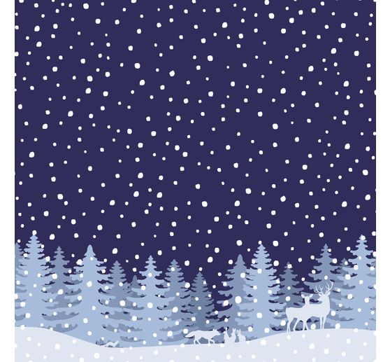 Paper set "Winter magic"